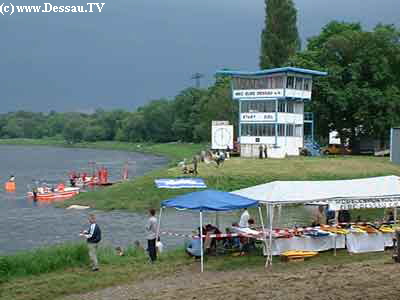 der Start- und Zielturm