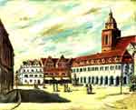 Marktplatz Dessau um 1910